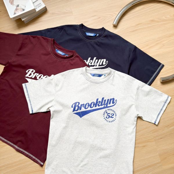 Brooklyn 52反車線造型涼感Tee 