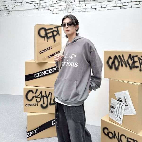 Curious星芒印花麂皮帽Tee 