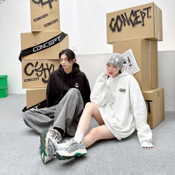 【現貨】GHOST REAL棋盤格滑板幽靈刷毛帽Tee 