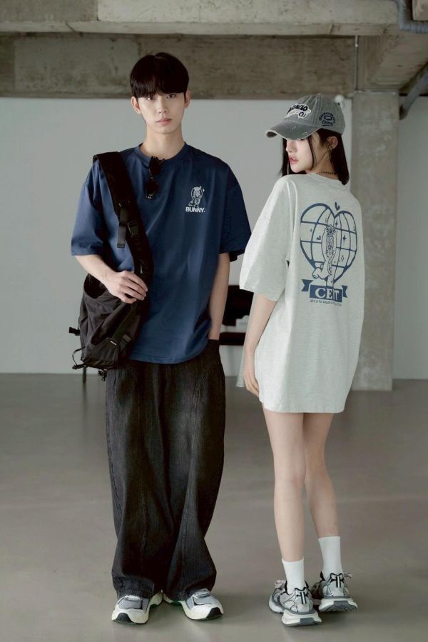 【SORONA®】愛心BUNNY兔涼感短Tee 