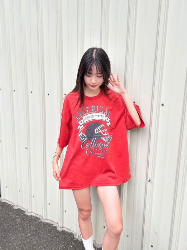 【現貨】美式復古學院Tee 