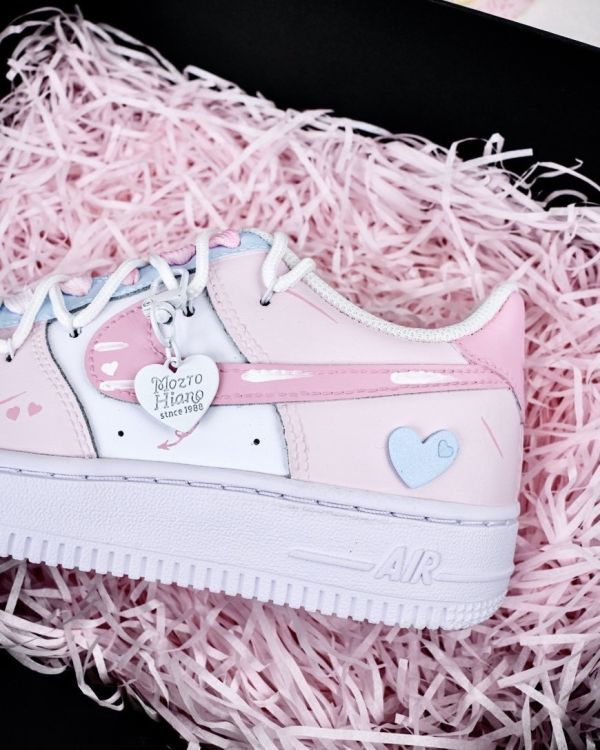 【訂製款】Nike Air Force 1反轉鴛鴦甜心 - 女款 