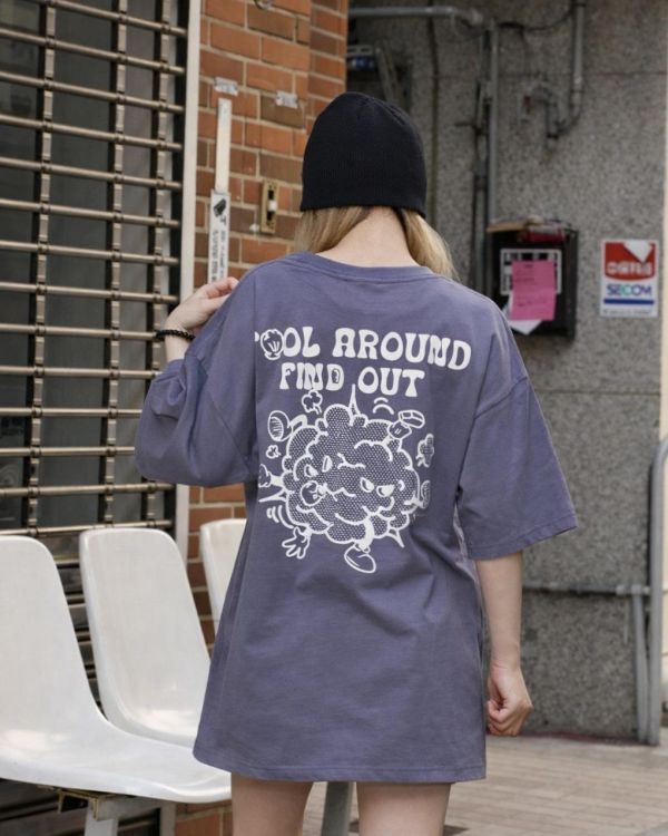 【現貨】FOOL AROUND亂鬥印花短Tee 