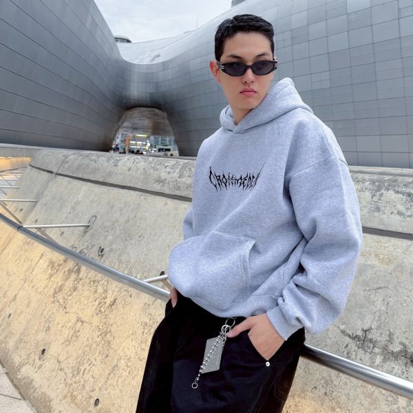 【現貨】CROSSMEDIA 刺繡街頭抓痕字寬短帽Tee 