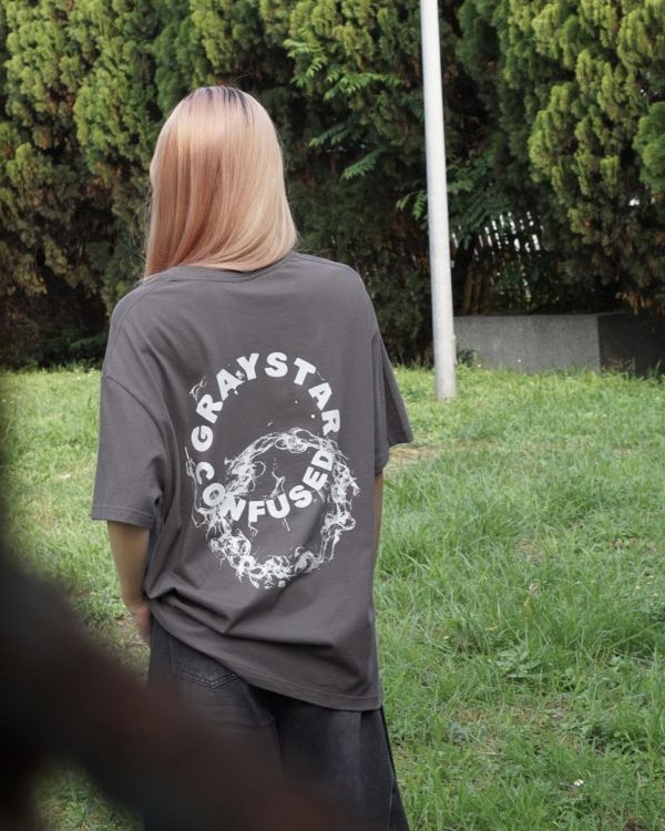 現貨【狠殺街頭】煙霧字母短Tee 