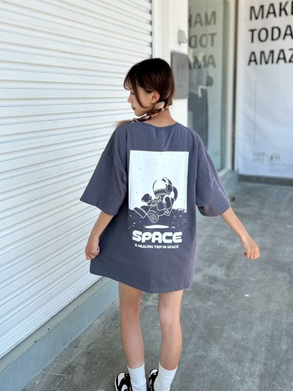 【現貨】SPACE太空人印花Tee 
