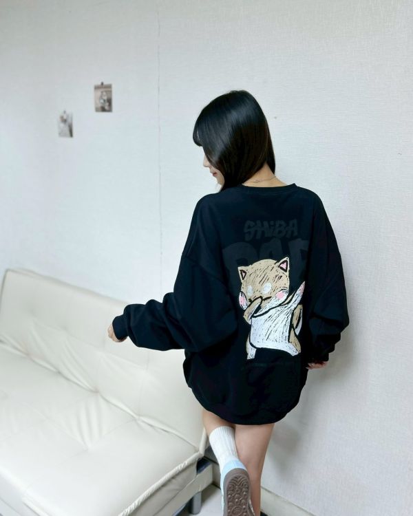 【現貨+預購】SHiBA DAB柴犬塗鴉大學Tee 