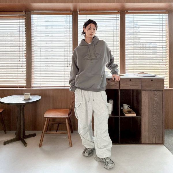 NERF圓標貼布刷毛帽Tee 