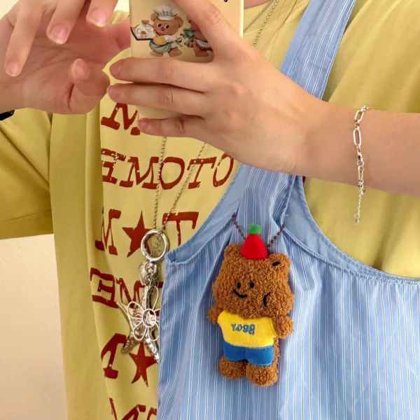 【現貨】毛絨熊熊掛件 