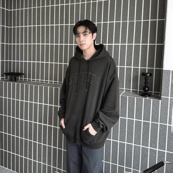 STANFORD立體貼布水洗帽Tee 