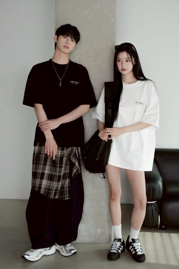 【現貨】CONCEPT迷彩哥德字印花短Tee 