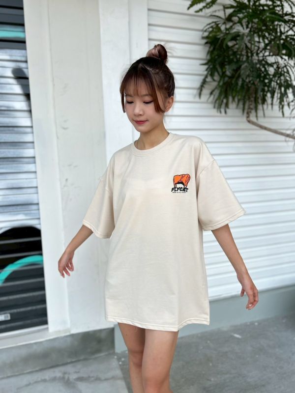 【現貨】FLYCAT袋子貓塗鴉Tee 
