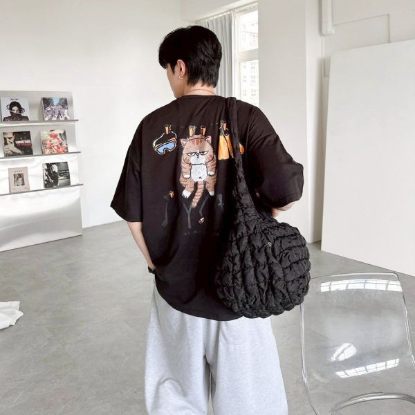 【現貨】DRY CAT曬貓咪插畫風Tee 