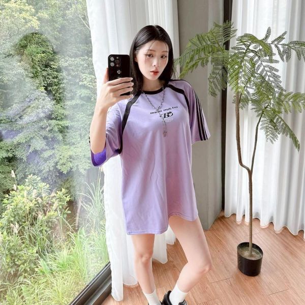 【現貨】BANG OUILUO拼接短Tee 