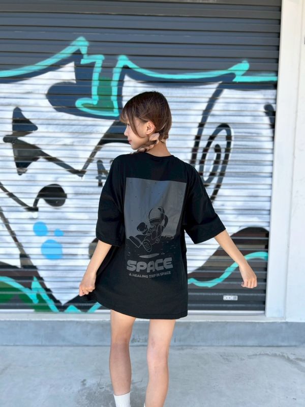 【現貨】SPACE太空人印花Tee 