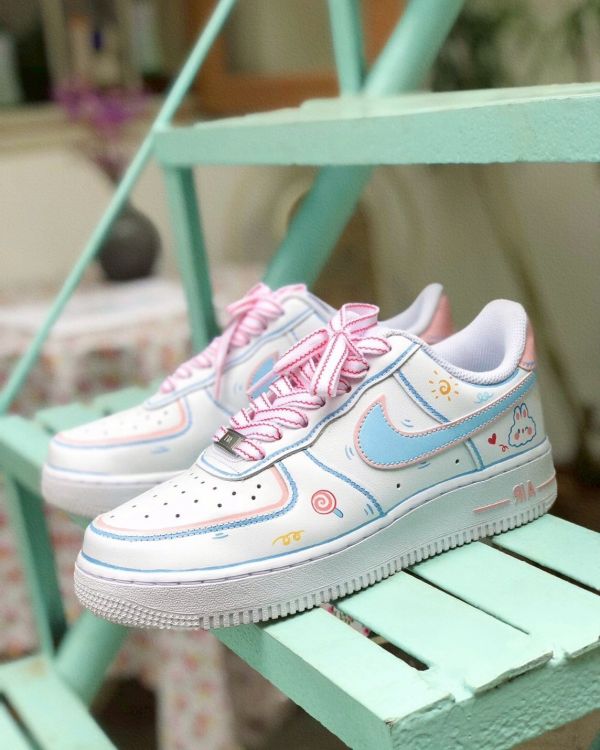 【訂製款】Nike Air Force1 夢兔樂園 - 女款 