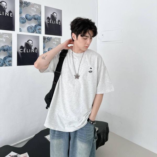 現貨+預購【團服包色首選】手繪表情塗鴉短Tee 