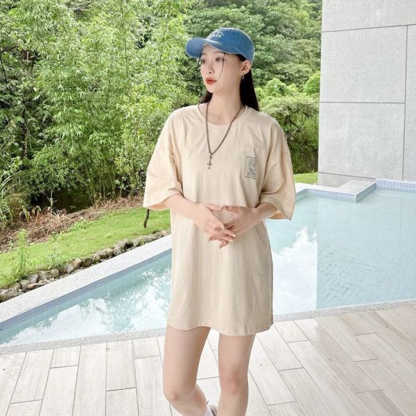 POOL BEAR小熊印花Tee 