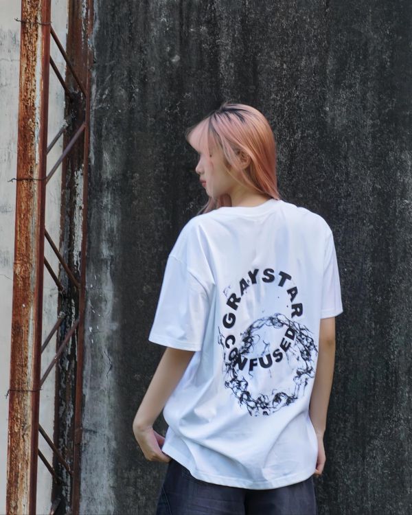 現貨【狠殺街頭】煙霧字母短Tee 