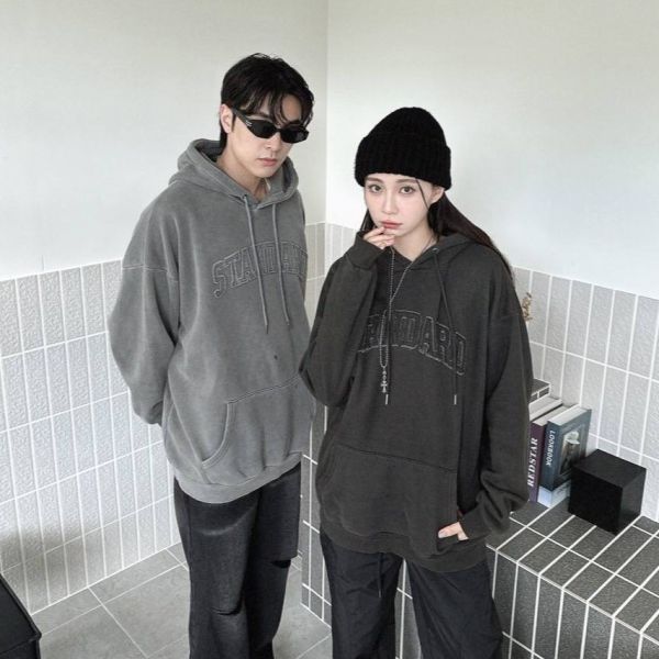 STANFORD立體貼布水洗帽Tee 