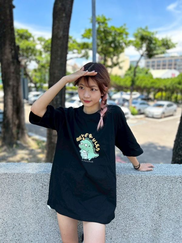 NEVERULES 恐龍插畫Tee 