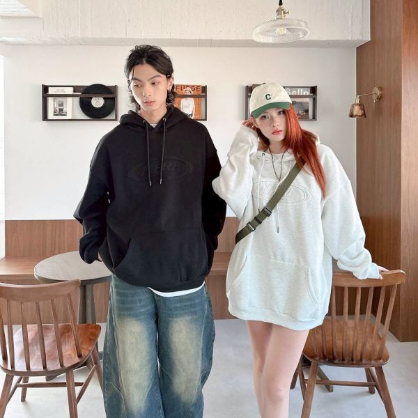 NERF圓標貼布刷毛帽Tee 