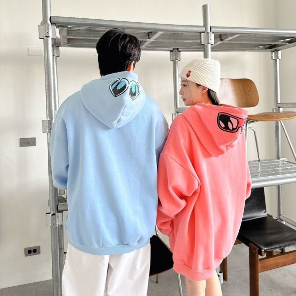 【現貨】 飛天小女警印花刷毛帽Tee 