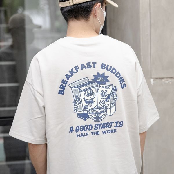 【預購】牛奶玉米片Tee 