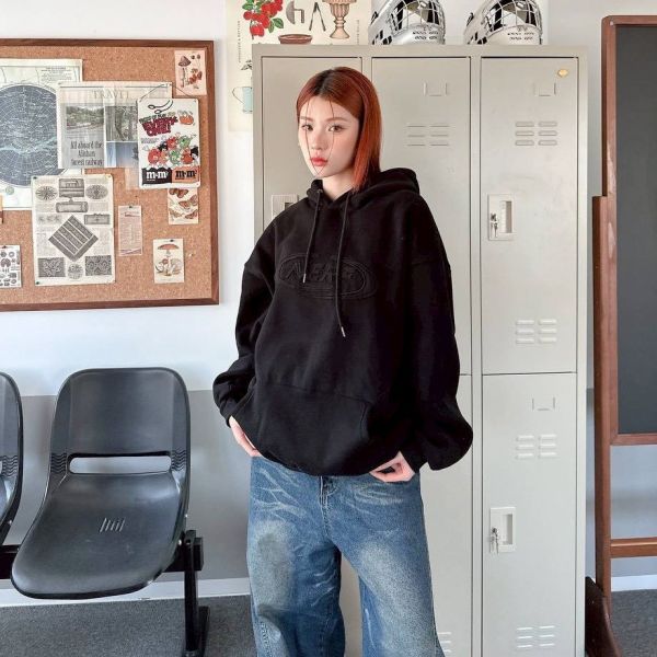 NERF圓標貼布刷毛帽Tee 