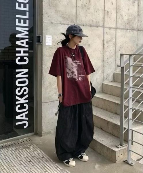 【現貨】模糊字母印花短Tee 