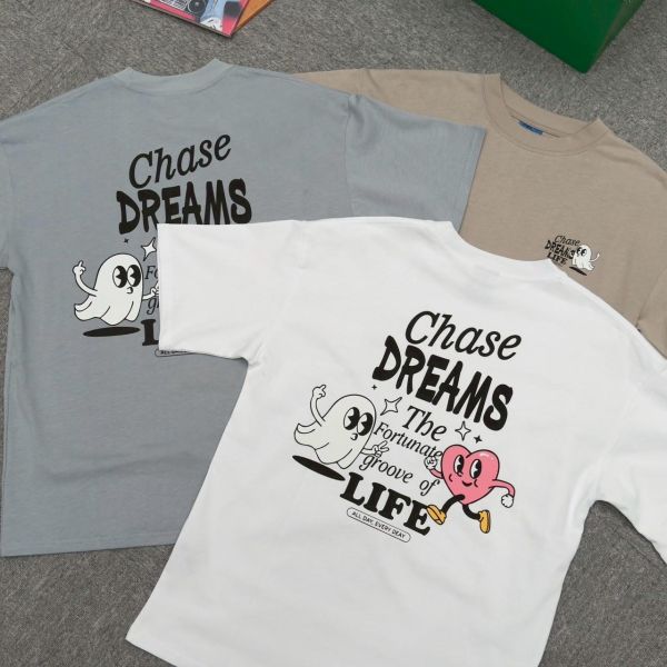 【現貨】Chase幽靈愛心印花短Tee 