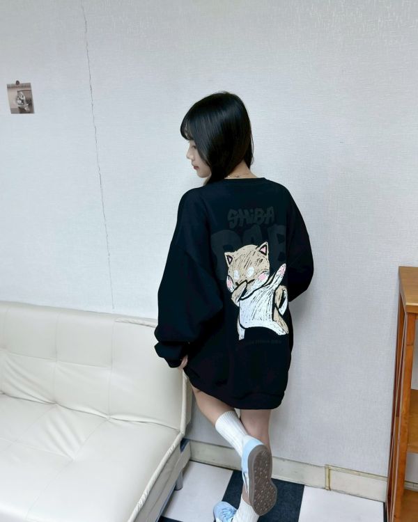 【現貨+預購】SHiBA DAB柴犬塗鴉大學Tee 