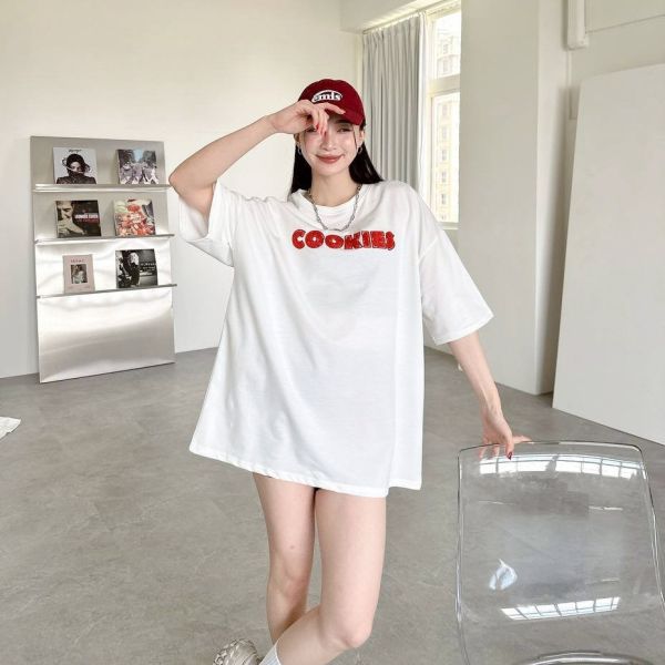 【現貨】COOKIES毛巾繡短Tee 