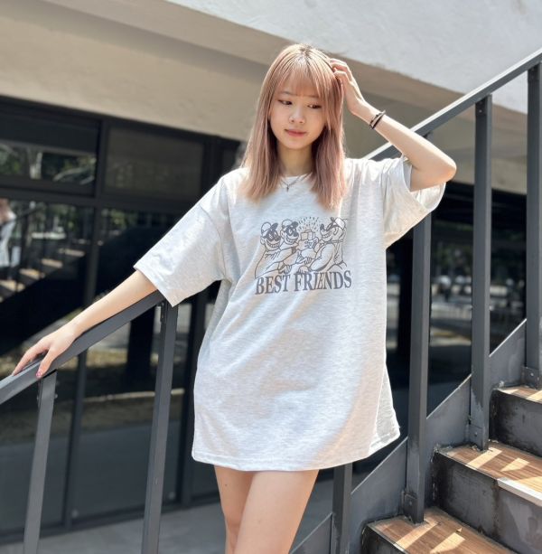 【現貨】Best Friends眼罩小偷乾杯Tee 