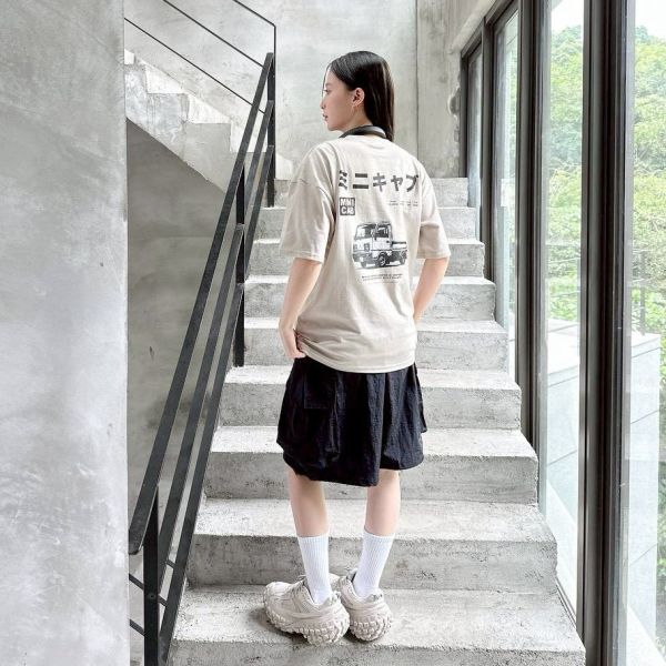【現貨】MINI CAB日本貨車照片Tee 