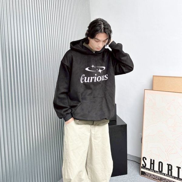 Curious星芒印花麂皮帽Tee 