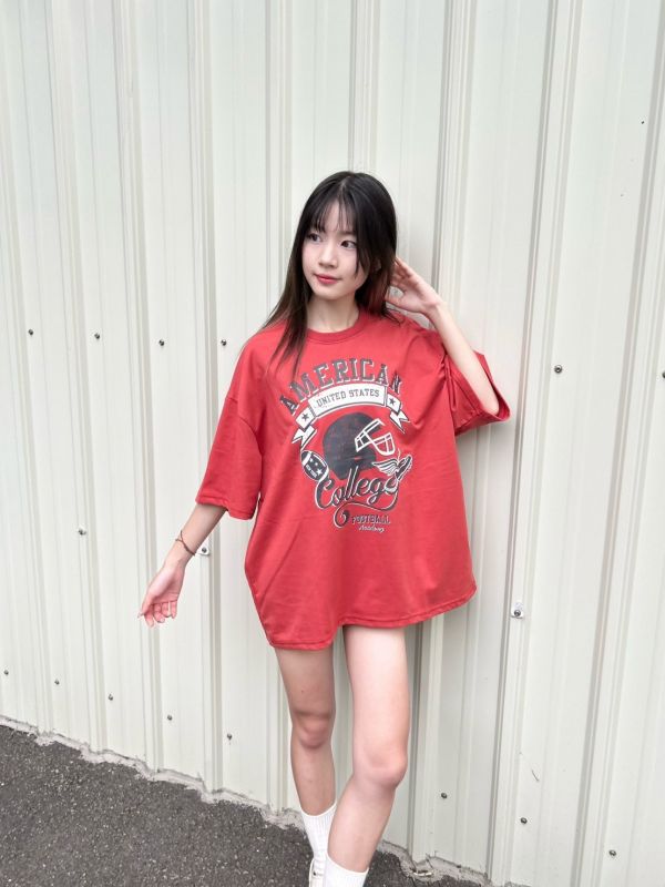 【現貨】美式復古學院Tee 