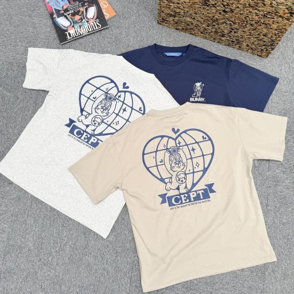 【SORONA®】愛心BUNNY兔涼感短Tee 