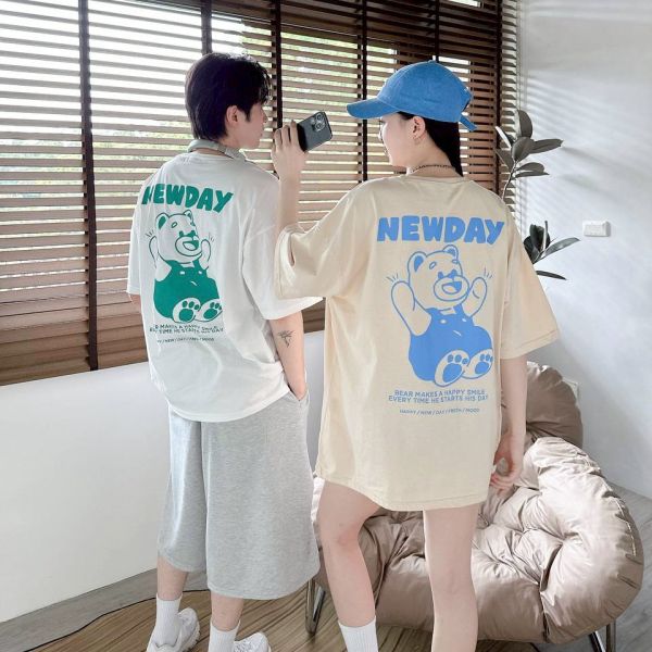 【現貨】NEWDAY吊帶小熊印花Tee 