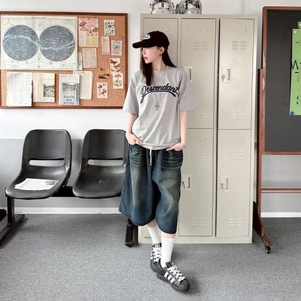 descendants貼布繡短Tee 