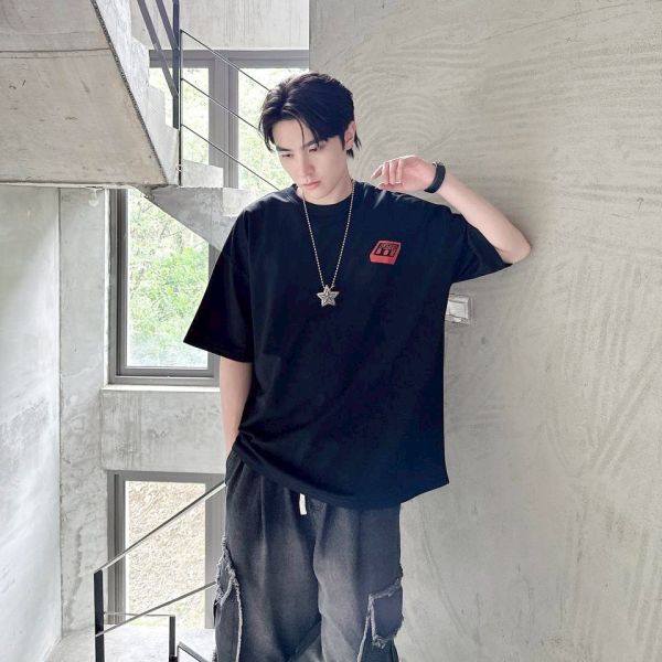 【現貨】PIZZA小熊外送員印花Tee 