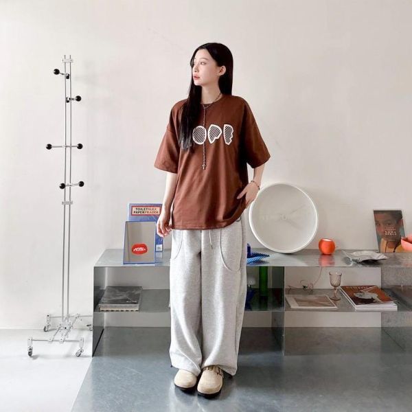 【現貨】HOPE斜紋字印花短Tee 