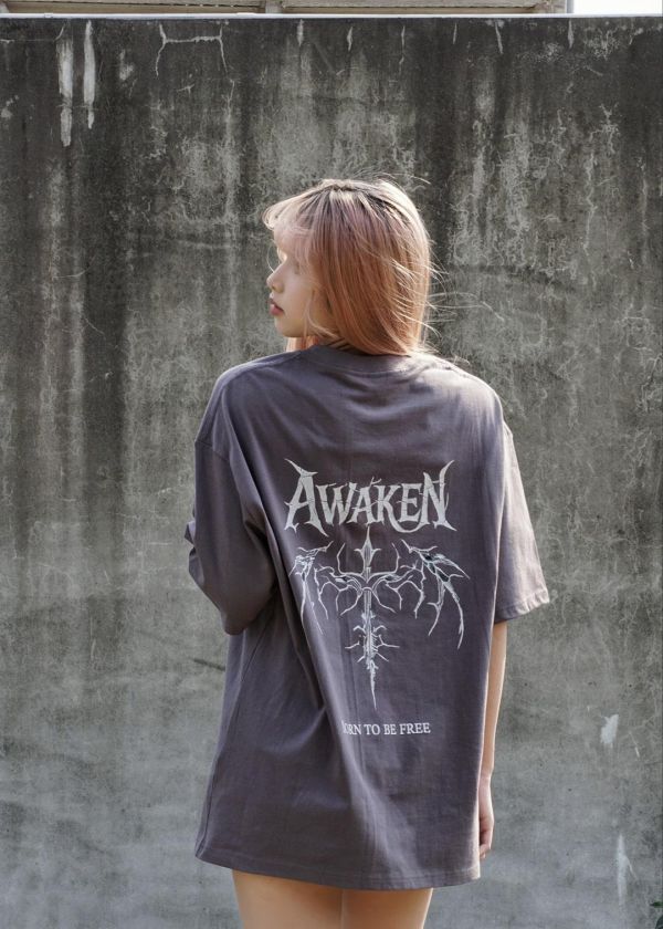 現貨【街頭覺醒】暗黑羽翼短Tee 