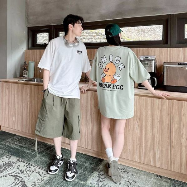 【現貨】CHICK蛋殼鴨塗鴉感Tee 