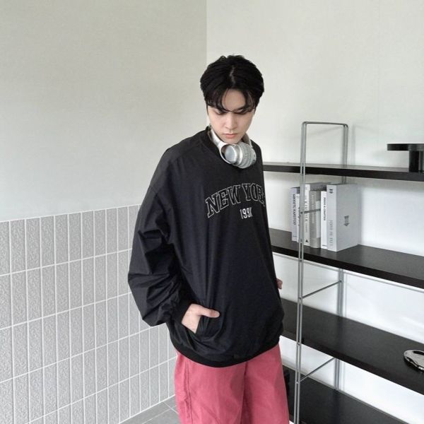 【現貨】NEW YORK 199X美式復古刺繡風衣 