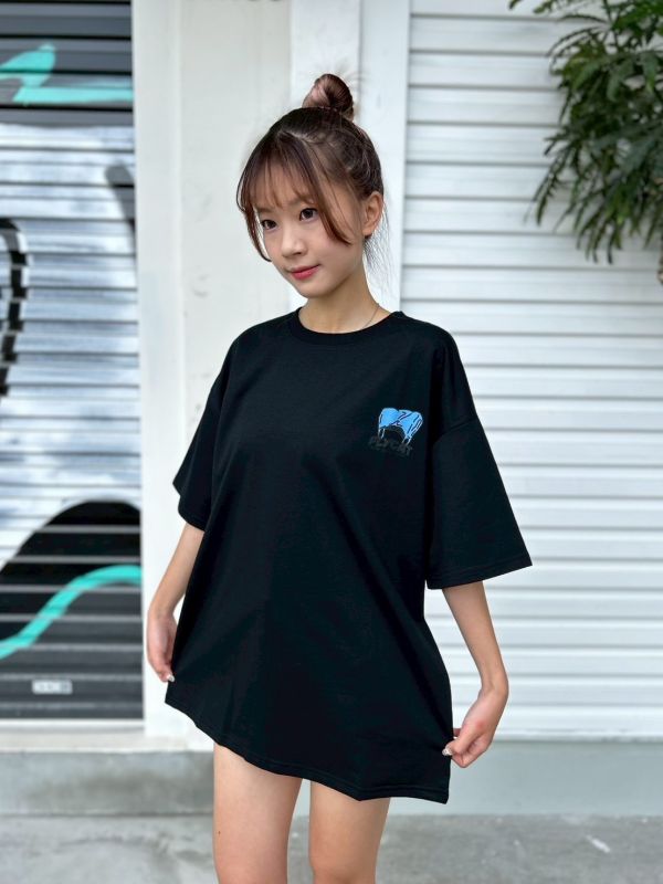 【現貨】FLYCAT袋子貓塗鴉Tee 