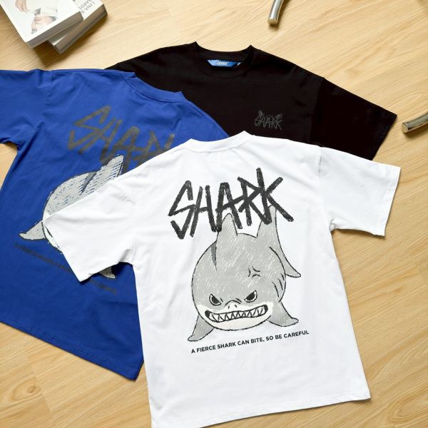 【SORONA®現貨】SHARK鯊魚塗鴉涼感Tee 