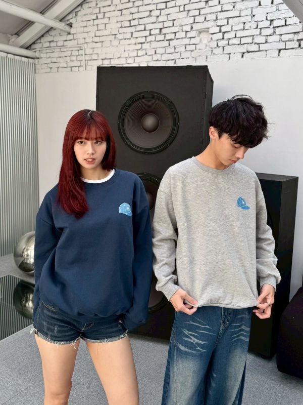 LA棒球帽刷毛大學Tee 