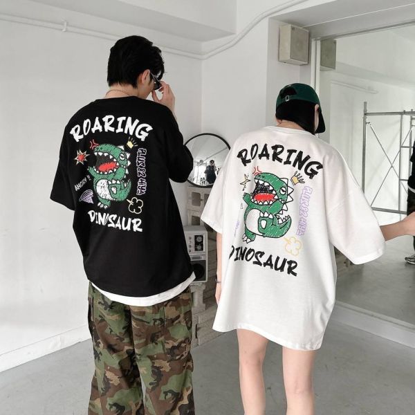 【現貨】ROARING恐龍塗鴉Tee 