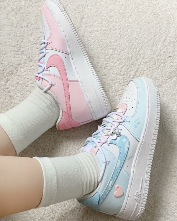 【訂製款】Nike Air Force 1反轉鴛鴦甜心 - 女款 